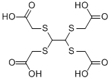 CAS#: 10003-69-7, 2-[1,2,2-Tris(carboxymethylsulfanyl)ethylsulfanyl]ethanoic acid