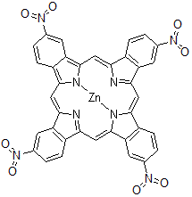 CAS#: 100043-01-4, [2,9,16,23-Tetranitro-29H,31H-Tetrabenzoporphinato(2-)-kappa<Sup>2</Sup>N<Sup>29</Sup>,N<Sup>31</Sup>]Zinc
