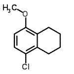 CAS#: 100126-67-8, 5-Chloro-8-Methoxy-1,2,3,4-Tetrahydronaphthalene