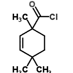 CAS#: 100131-18-8, 1,4,4-Trimethyl-2-Cyclohexene-1-Carbonyl Chloride