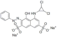 CAS#: 100208-44-4, Disodium 5-[(2,3-Dichlorocyclopropyl)Amino]-4-Hydroxy-3-(Phenylazo)Naphthalene-2,7-Disulphonate