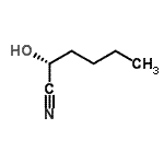CAS#: 10021-65-5, (2R)-2-Hydroxyhexanenitrile