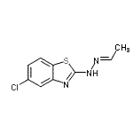 CAS#: 100220-32-4, 5-Chloro-2-[(2E)-2-Ethylidenehydrazino]-1,3-Benzothiazole