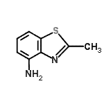 CAS#: 10023-33-3, 2-Methyl-1,3-Benzothiazol-4-Amine