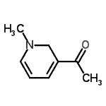 CAS#: 100281-00-3, 1-(1-Methyl-1,2-Dihydro-3-Pyridinyl)Ethanone
