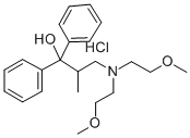 CAS#: 100311-05-5, 1,1-Diphenyl-2-Methyl-3-(Di-1-Methoxyethyl)Aminopropanol Hydrochloride