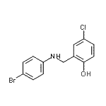 CAS#: 100374-80-9, 2-{[(4-Bromophenyl)Amino]Methyl}-4-Chlorophenol