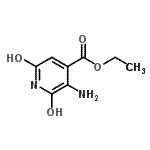 CAS#: 100377-73-9, Ethyl 3-Amino-2,6-Dihydroxyisonicotinate