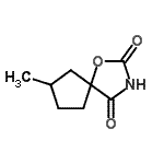 CAS#: 100383-35-5, 7-Methyl-1-Oxa-3-Azaspiro[4.4]Nonane-2,4-Dione