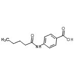 CAS#: 100390-76-9, 4-(Pentanoylamino)Benzoic Acid