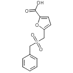 CAS#: 100397-64-6, 5-[(Benzylsulfonyl)Methyl]-2-Furoic Acid