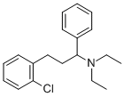 CAS#: 100427-85-8, alpha-(2-Chlorophenethyl)-N,N-diethylbenzylamine
