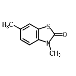 CAS#: 100445-18-9, 3,6-Dimethyl-1,3-Benzothiazol-2(3H)-One