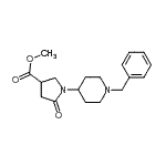 CAS#: 100450-43-9, Methyl 1-(1-Benzyl-4-Piperidinyl)-5-Oxo-3-Pyrrolidinecarboxylate