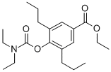 CAS#: 100482-29-9, Ethyl 4-(Diethylcarbamoyloxy)-3,5-Dipropyl-Benzoate