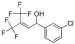 CAS 登录号：100482-51-7， 1-(3-氯苯基)-4,4,4-三氟-3-三氟甲基-2-丁烯-1-醇