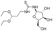 CAS 登录号：100551-69-7， 1-(3,3-二乙氧基丙基)-3-[(2R,3R,4R,5R)-3,4-二羟基-5-(羟基甲基)四氢呋喃-2-基]硫脲