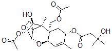 CAS#: 100762-36-5, 3,15-Diacetoxy-4-hydroxy-8-(3-methyl-3'-hydroxybutyryloxy)-12,13-epoxytrichothec-9-ene