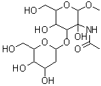 CAS#: 100836-88-2, Methyl 2-Acetamido-2-Deoxy-3-O-Hexopyranosylhexopyranoside