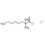 CAS 登录号：100842-28-2， 2,2-二甲基-辛酸酯锶盐(1:1)