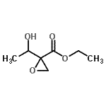 CAS 登录号：100858-09-1， 乙基2-(1-羟基乙基)-2-环氧乙烷羧酸酯