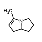 CAS#: 100860-10-4, 5-Methyl-2,3,7,7alpha-Tetrahydro-1H-Pyrrolizine