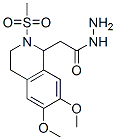 CAS 登录号：100879-60-5， 2-[6,7-二甲氧基-2-(甲基磺酰基)-1,2,3,4-四氢异喹啉-1-基]乙酰肼