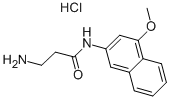 CAS#: 100900-08-1, 3-Amino-N-(4-Methoxy-2-Naphthalenyl)-Propanamide Hydrochloride (1:1)