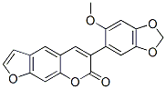 CAS#: 10091-01-7, 6-(2-Methoxy-4,5-Methylenedioxyphenyl)-7H-Furo[3,2-g][1]Benzopyran-7-One