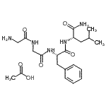 CAS#: 100929-57-5, Glycylglycyl-L-Phenylalanyl-L-Leucinamide Acetate (1:1)