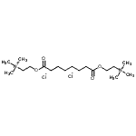 CAS#: 100930-12-9, 2,2'-[(1,8-Dioxo-1,8-Octanediyl)Bis(Oxy)]Bis(N,N,N-Trimethylethanaminium) Dichloride