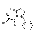 CAS#: 100944-16-9, Hydroxy(5-Oxo-2-Phenyl-1-Pyrazolidinyl)Acetic Acid