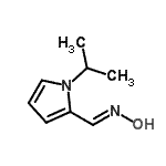 CAS 登录号：101001-61-0， (E)-N-羟基-1-(1-异丙基-1H-吡咯-2-基)甲亚胺