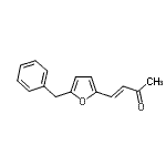 CAS 登录号：101093-49-6， (3E)-4-(5-苄基-2-呋喃基)-3-丁烯-2-酮