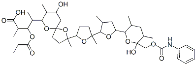 CAS#: 101191-83-7, Laidlomycin phenylcarbamate
