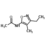 CAS 登录号：101252-47-5， N-(3-乙基-4-甲基-1,2-恶唑-5-基)乙酰胺