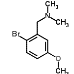 CAS#: 10126-37-1, 1-(2-Bromo-5-Methoxyphenyl)-N,N-Dimethylmethanamine