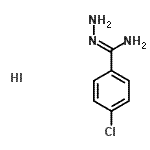 CAS#: 101339-66-6, 4-Chloro-Benzenecarboximidic acid hydrazide monohydriodide
