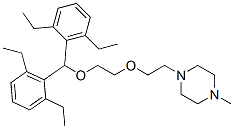 CAS#: 10140-08-6, 1-[2-[2-[Bis(2,6-Diethylphenyl)Methoxy]Ethoxy]Ethyl]-4-Methylpiperazine