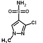 CAS 登录号：101457-06-1， 3-氯-1-甲基-1H-吡唑-4-磺酰胺