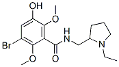 CAS#: 101460-36-0, 3-Bromo-N-[(1-Ethylpyrrolidin-2-Yl)Methyl]-5-Hydroxy-2,6-Dimethoxy-Benzamide