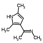 CAS 登录号：101822-52-0， (1E)-1-(2,5-二甲基-1H-吡咯-3-基)-N-甲基乙烷亚胺