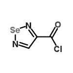 CAS 登录号：101857-31-2， 1,2,5-硒二唑-3-甲酰氯