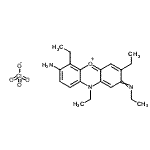CAS#: 101896-25-7, 4,7,10-Triethyl-8-Ethylimino-Phenoxazin-5-Ium-3-Amine Perchlorate