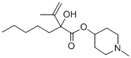 CAS#: 101913-74-0, (4-Methylpiperidin-4-Yl) 2-Hydroxy-2-Prop-1-En-2-Ylheptanoate