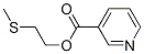 CAS#: 101952-67-4, 2-Methylsulfanylethyl Pyridine-3-Carboxylate
