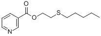 CAS#: 101952-69-6, 2-(Pentylthio)Ethyl Nicotinate