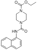 CAS#: 101976-06-1, 1-Carboethoxy-4-(1-Naphthylcarbamyl)Piperazine