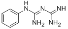 CAS 登录号：102-02-3， 1-(二氨基亚甲基)-2-苯基胍盐酸盐