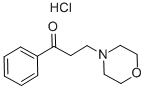 CAS 登录号：1020-16-2， 3-吗啉-4-基-1-苯基丙烷-1-酮盐酸盐